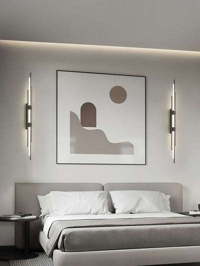 LuxeAura – Opulent Gold Wall Light for Elegant Spaces