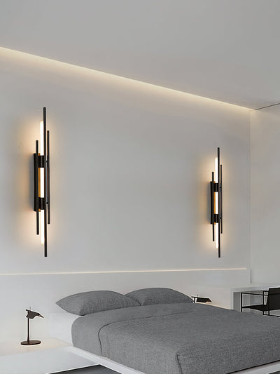 LuxeAura – Opulent Gold Wall Light for Elegant Spaces