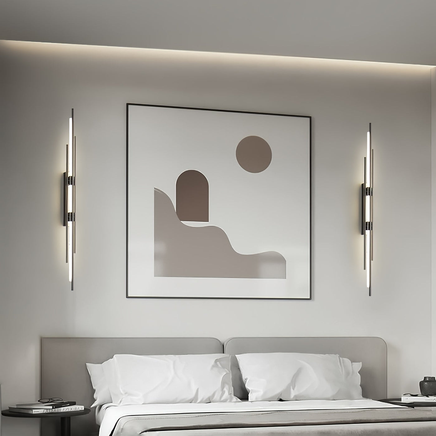 LuxeAura – Opulent Gold Wall Light for Elegant Spaces