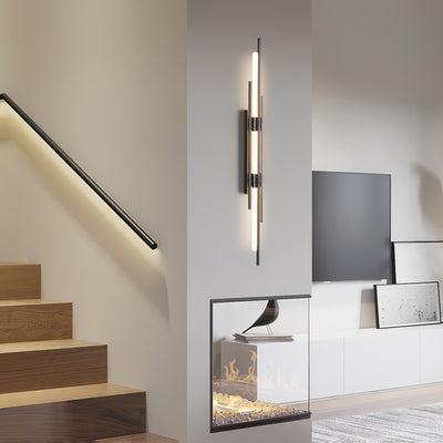 LuxeAura – Opulent Gold Wall Light for Elegant Spaces