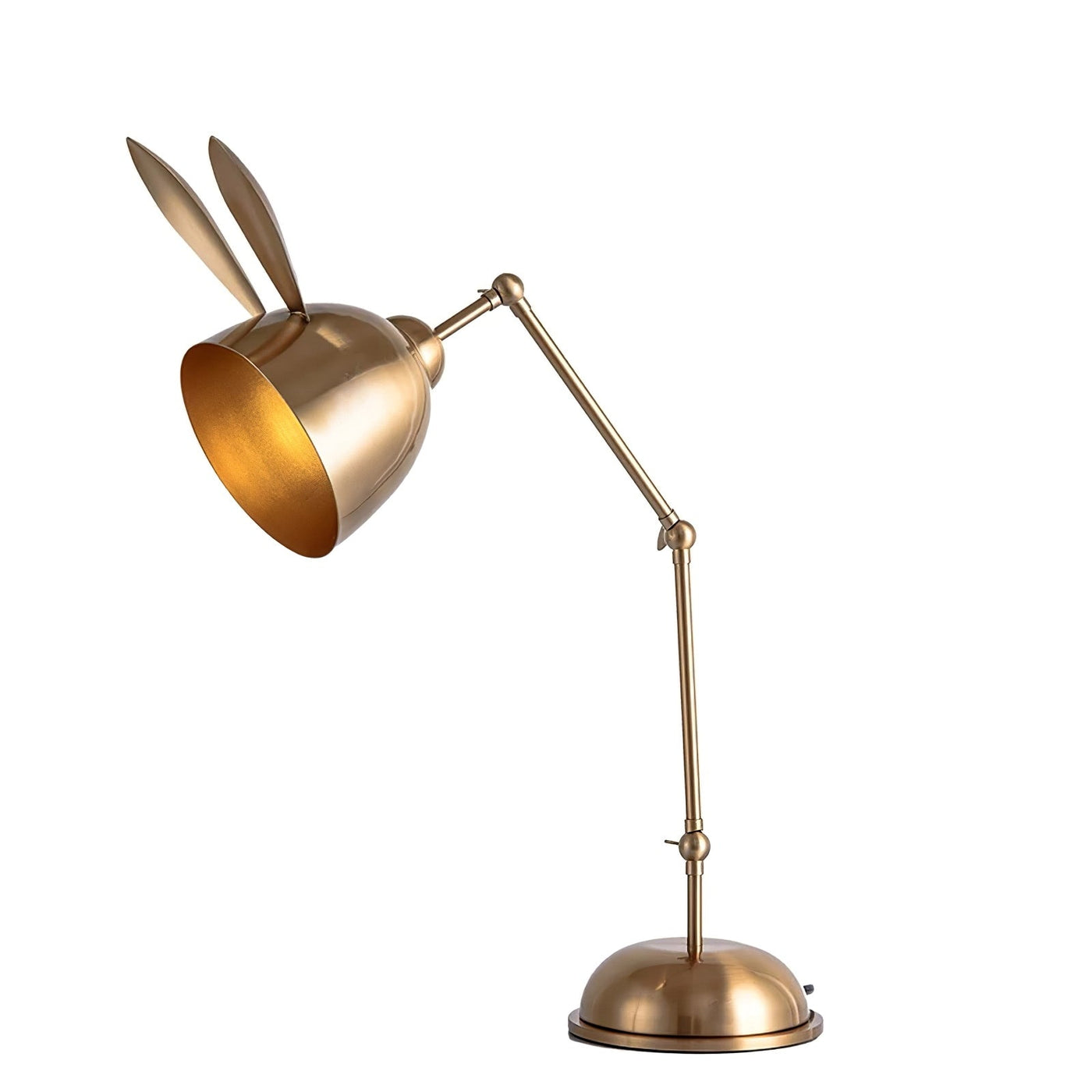 HareLuxe – Golden Rabbit Eared Table Lamp