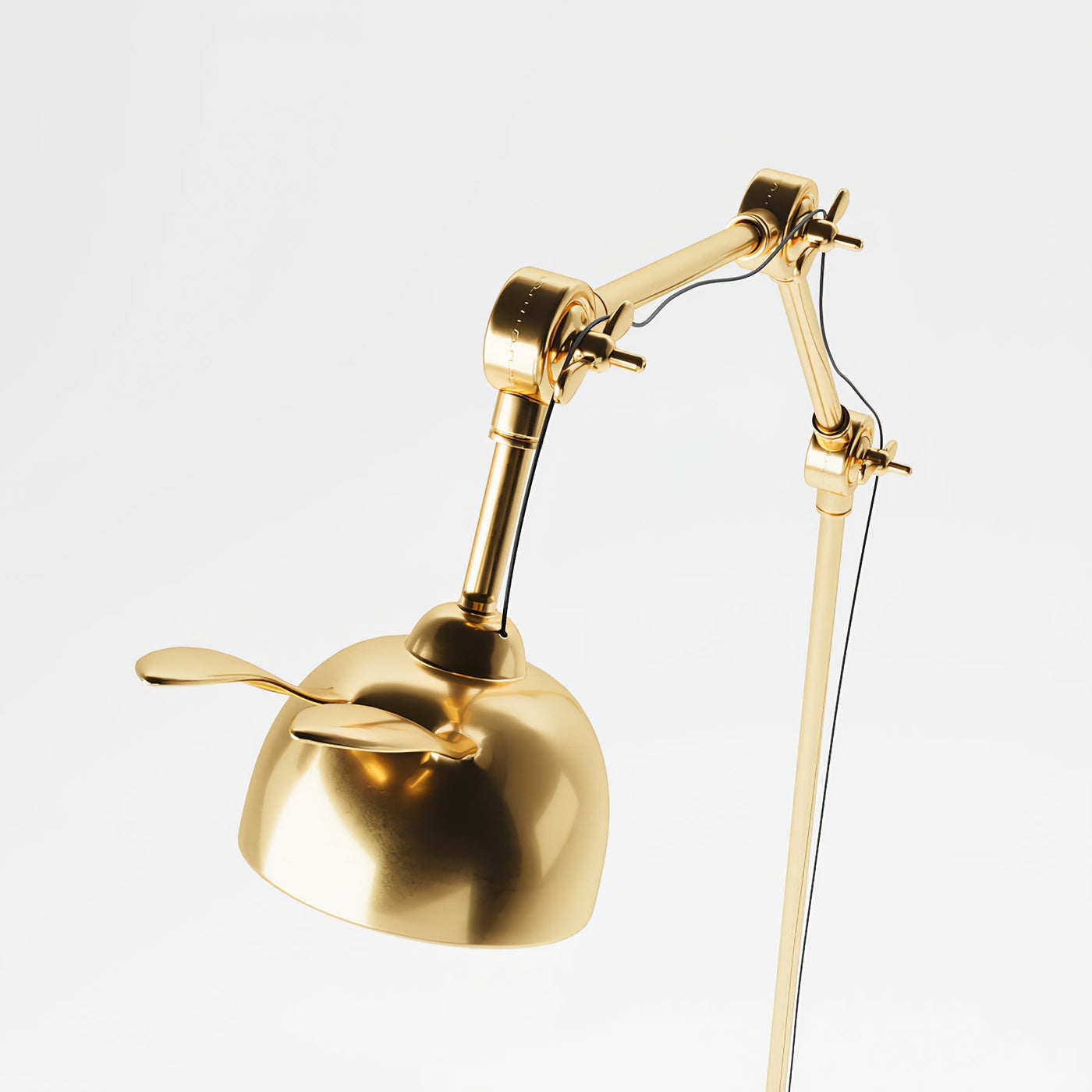 HareLuxe – Golden Rabbit Eared Table Lamp