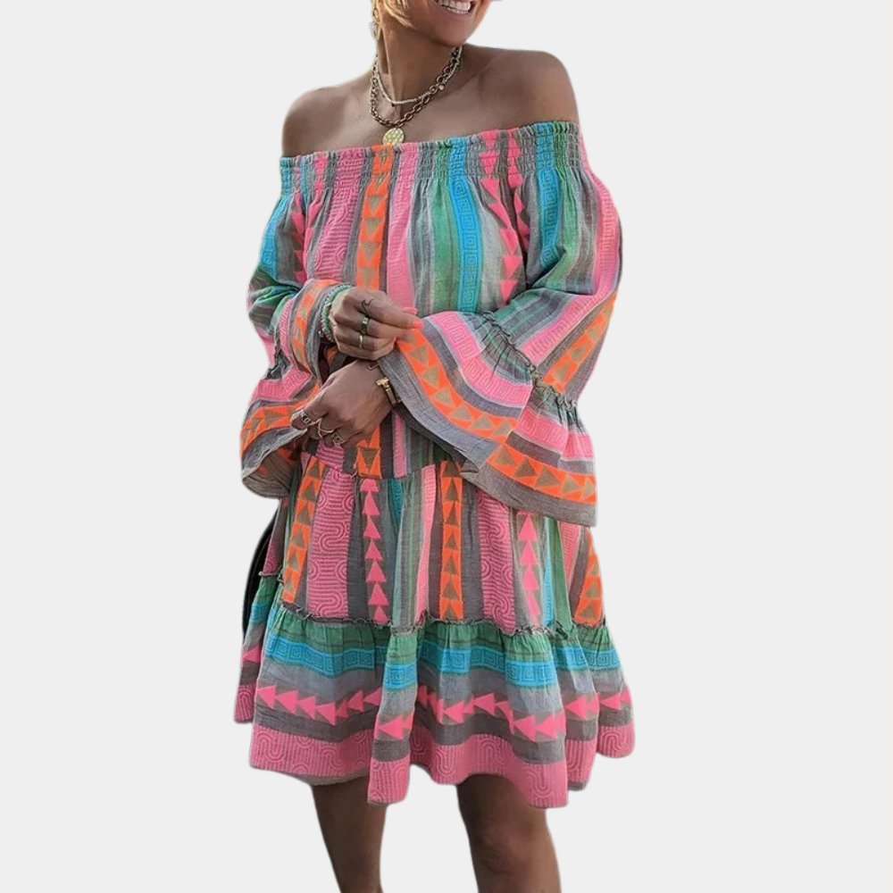 Colorful Summer Dress for Women in Soft, Breathable Fabric