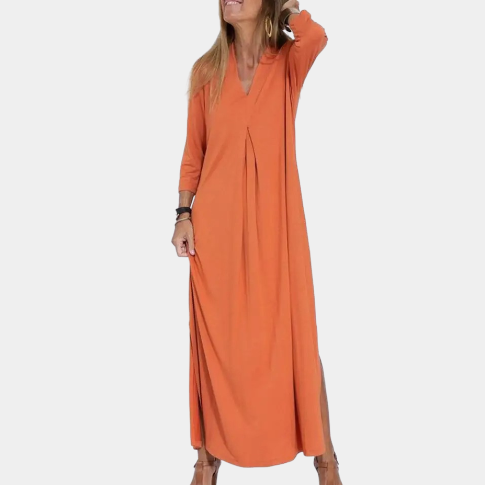 Elegant Long Ladies Dress - Versatile Summer Maxi Dress for Women