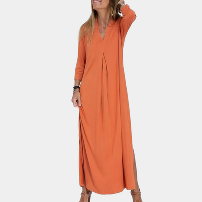 Elegant Long Ladies Dress - Versatile Summer Maxi Dress for Women