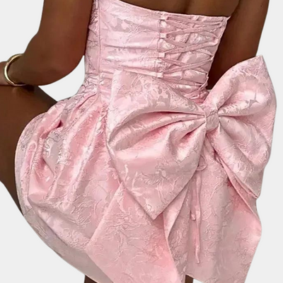 Elegant Strapless Cocktail Dress for Women, Perfect Party Dress for Weddings
