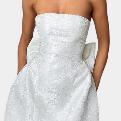 Elegant Strapless Cocktail Dress for Women, Perfect Party Dress for Weddings