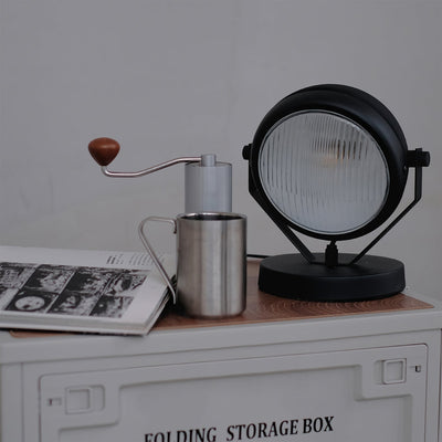 GlassMetal – Modern LED Table Lamp with Sleek Design