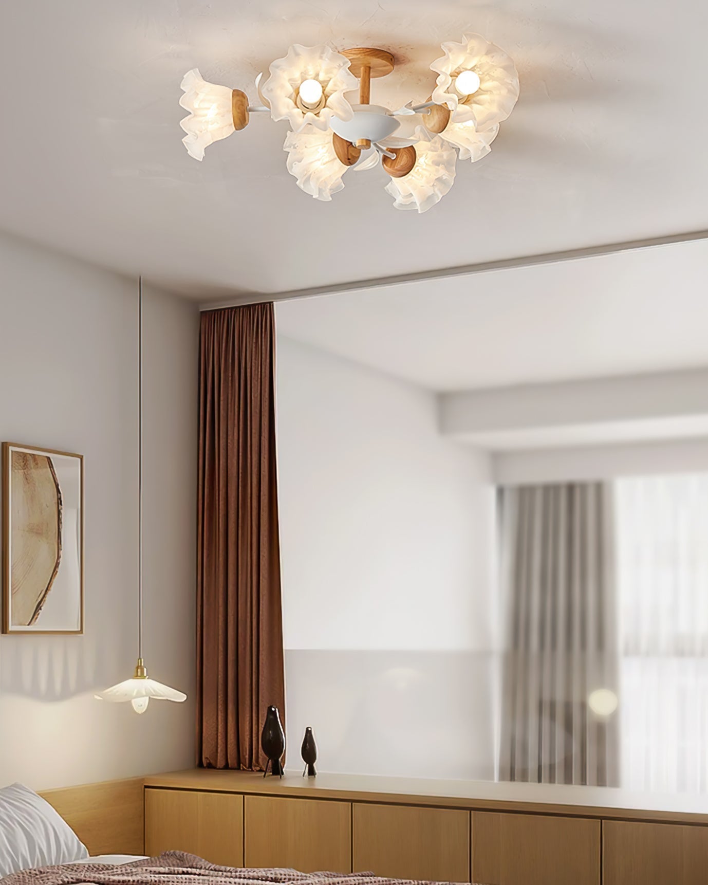 FlowerAura - Floral Ceiling Illumination