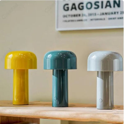 Italian Mushroom Cordless Table Lamp