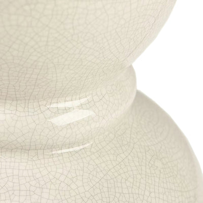 CeramicSphere - Table Lamp with Gourd-Inspired Shape and Cozy Radiance