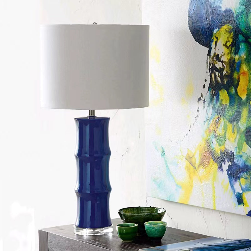 GlowCeramic - Table Lamp with Sleek Ceramic Form and Soft Radiance