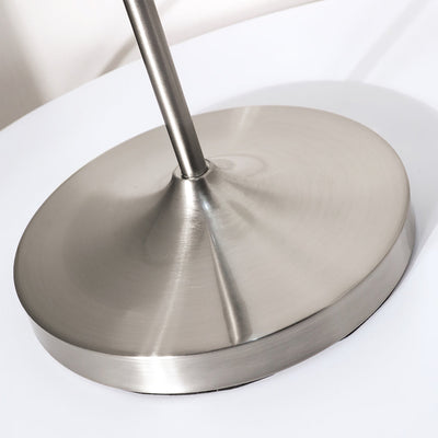 LumeCurve – Elegant Ceramic Table Lamp with Ribbed Texture