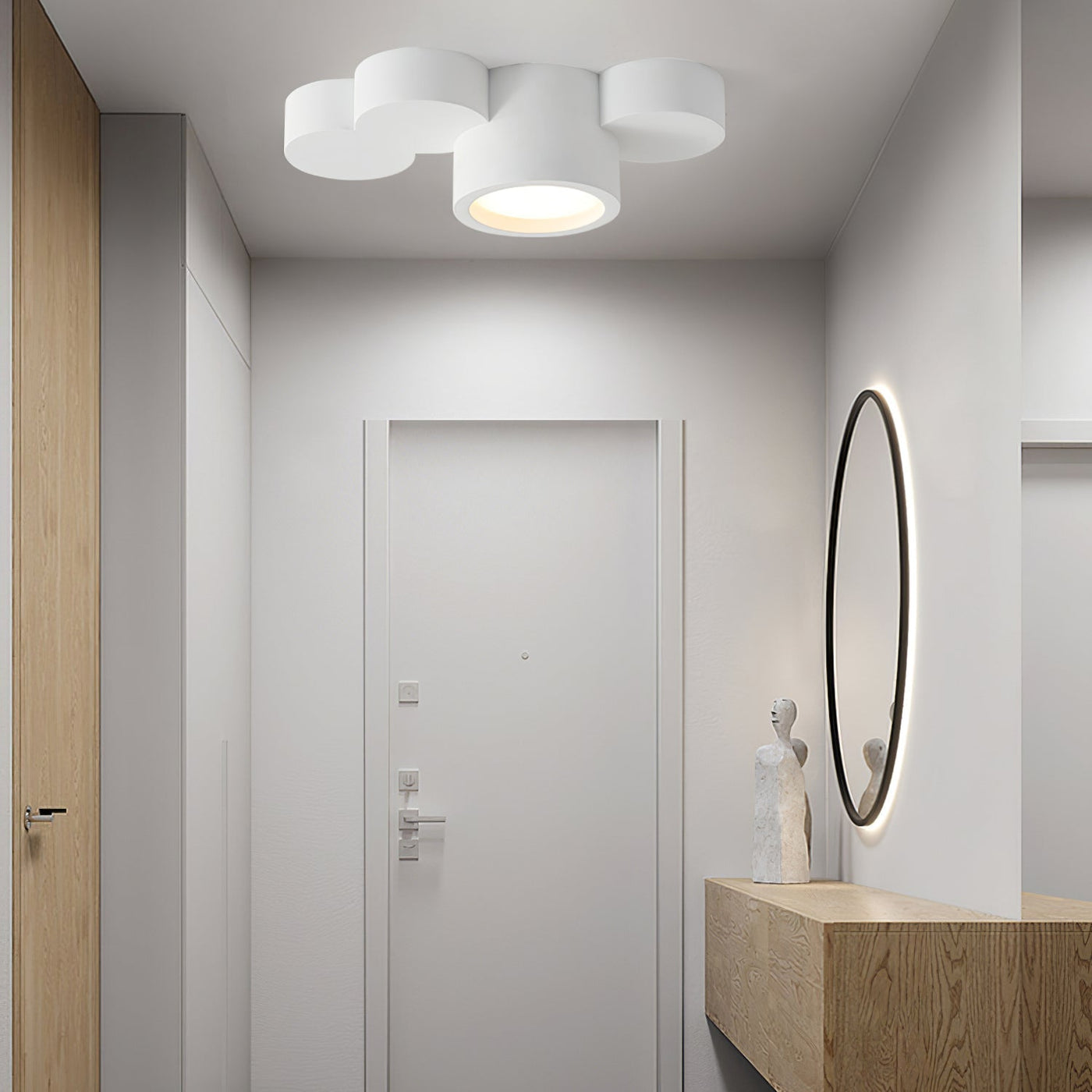 AuraCircle - Stylish Round Ceiling Light