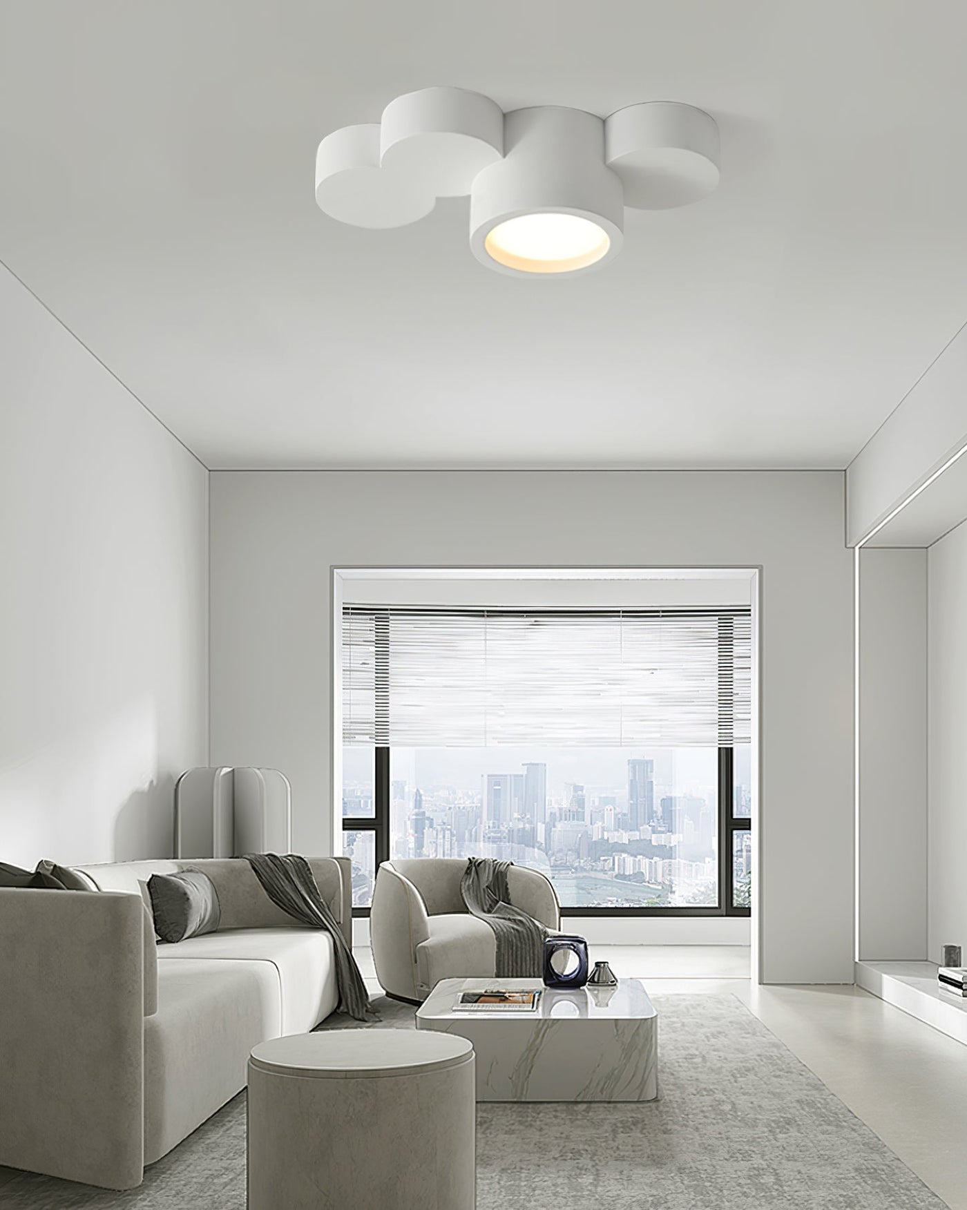 AuraCircle - Stylish Round Ceiling Light