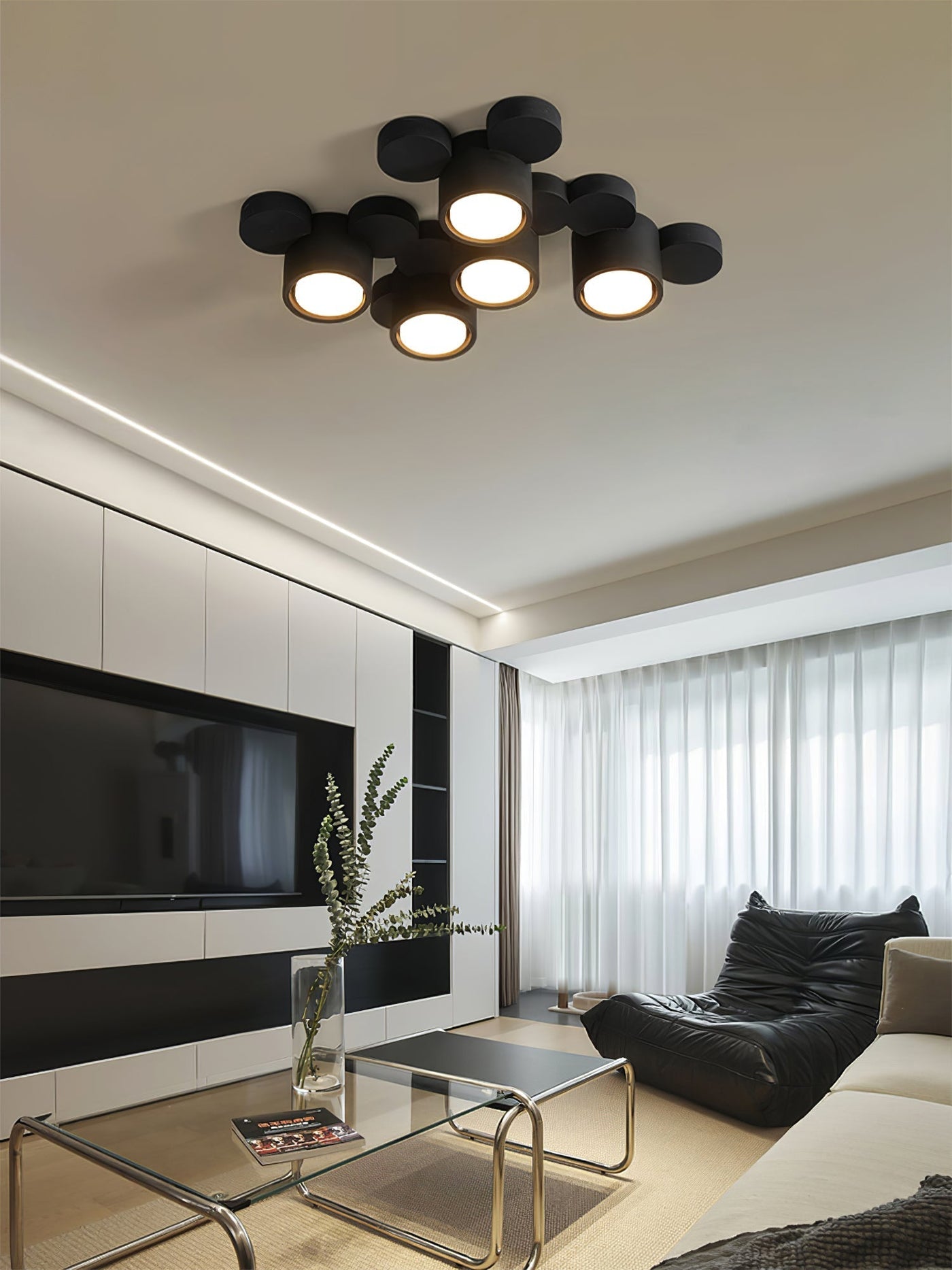 AuraCircle - Stylish Round Ceiling Light