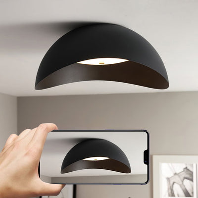 CircleLuxe - Modern LED Ceiling Lamp with Elegant Halo Shape