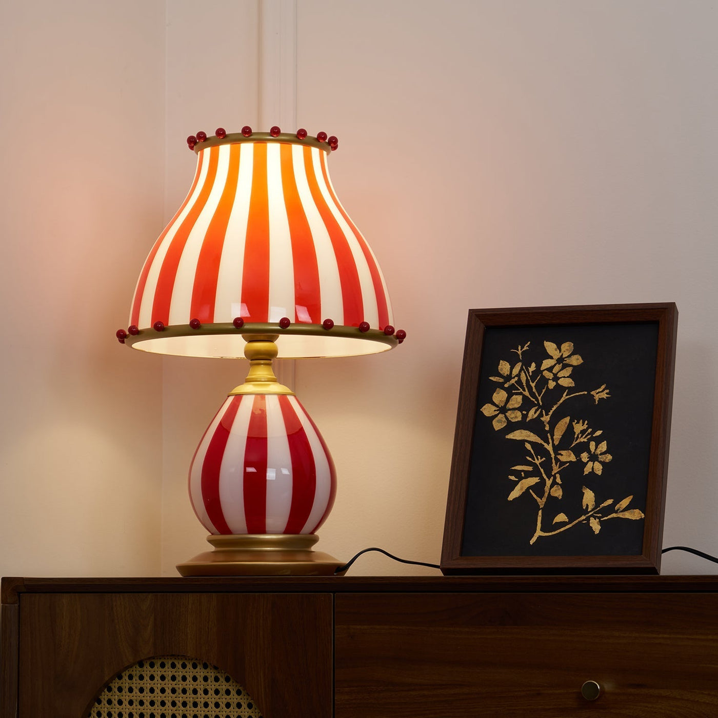 JollyGlow - Table Lamp with Circus Elements and Lively Lighting
