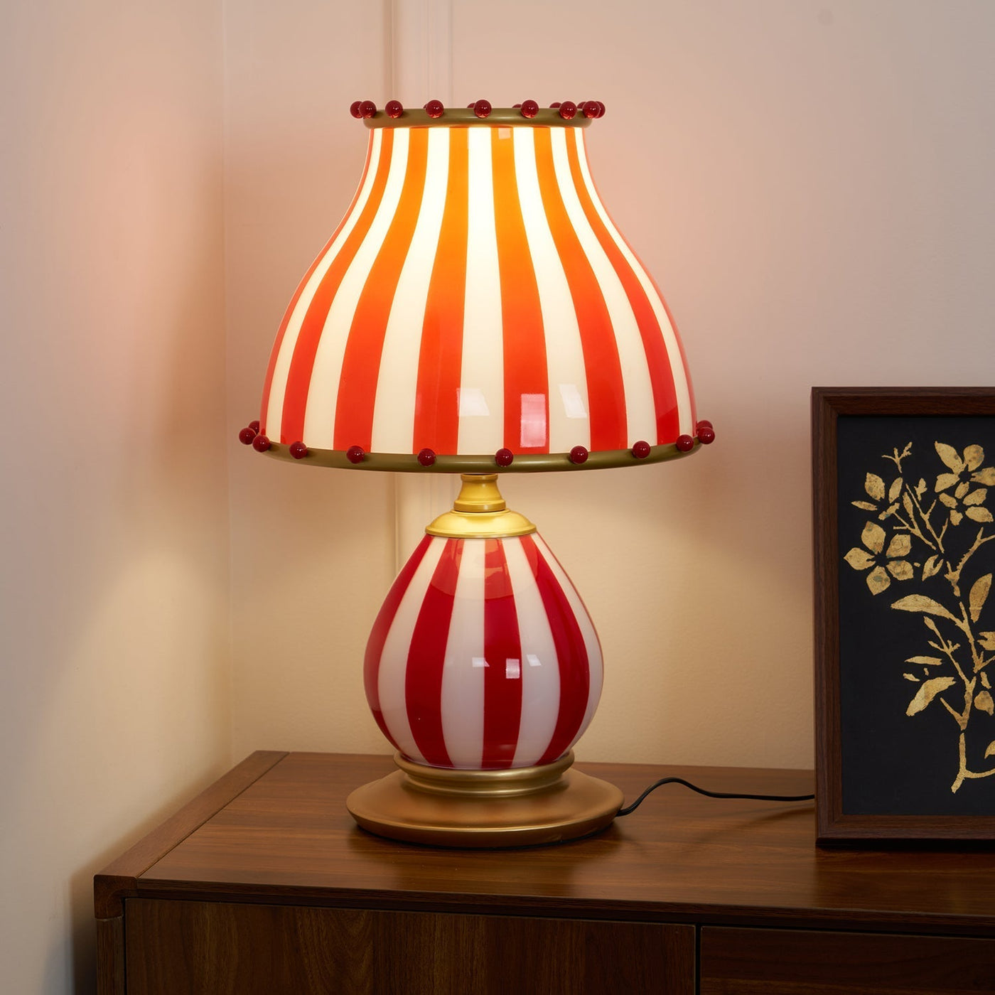 JollyGlow - Table Lamp with Circus Elements and Lively Lighting