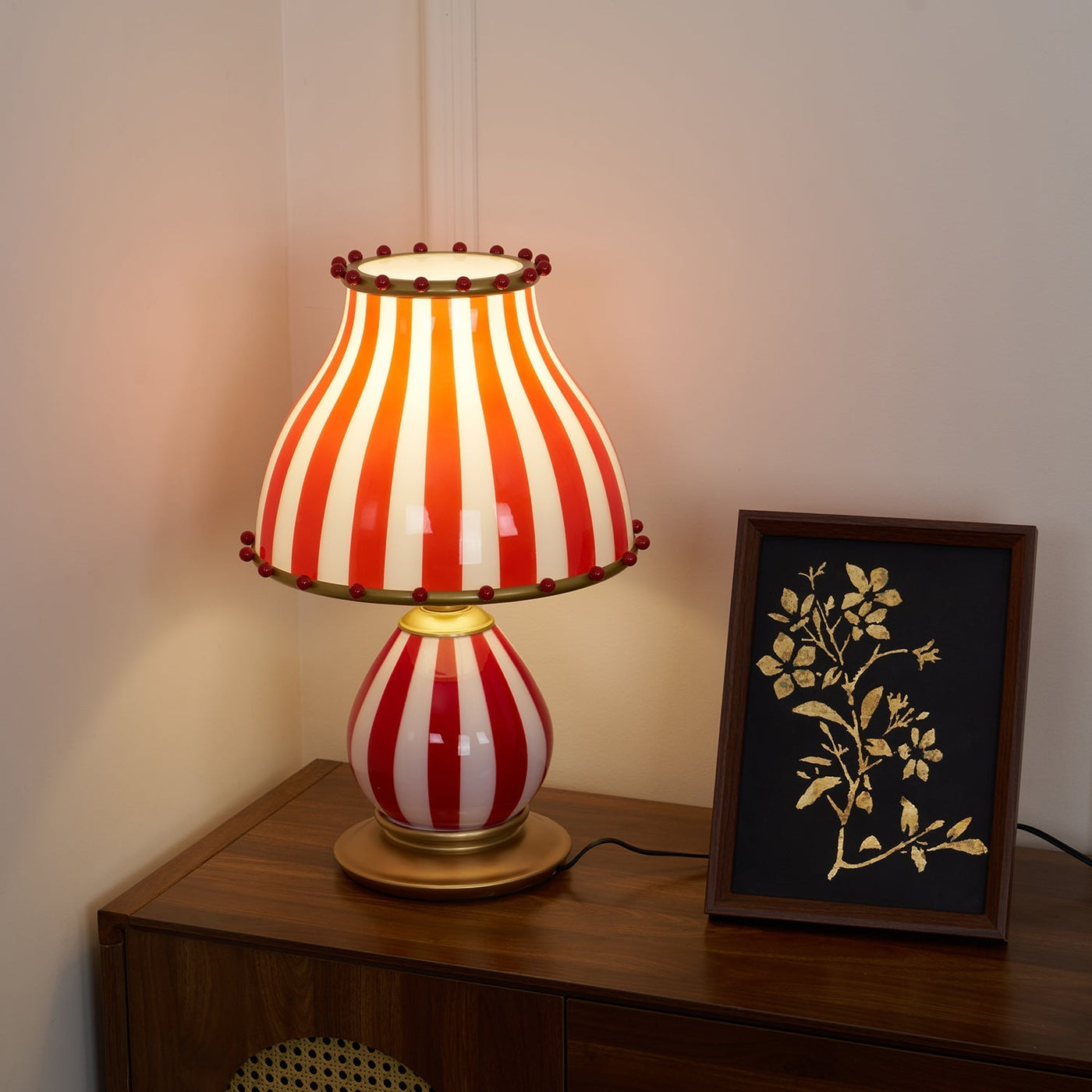 JollyGlow - Table Lamp with Circus Elements and Lively Lighting