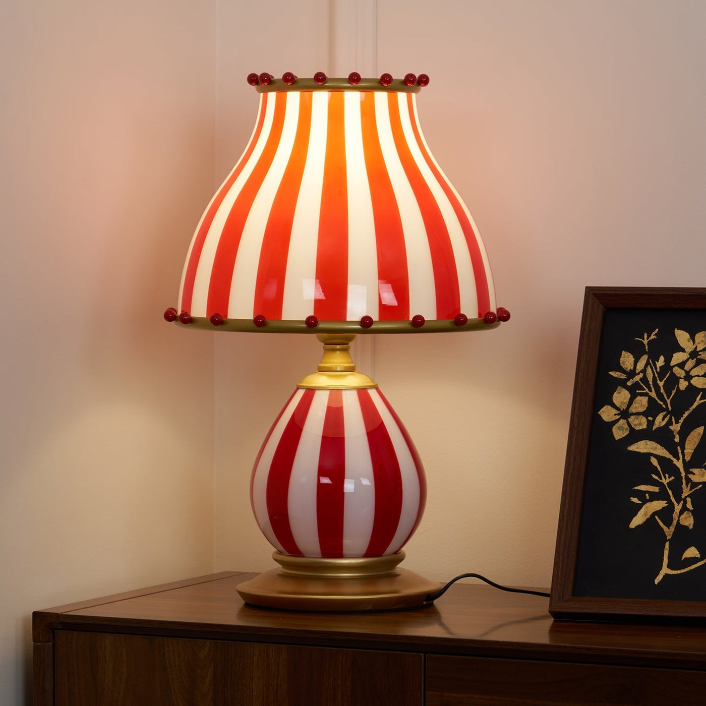 JollyGlow - Table Lamp with Circus Elements and Lively Lighting