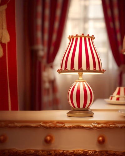 JollyGlow - Table Lamp with Circus Elements and Lively Lighting