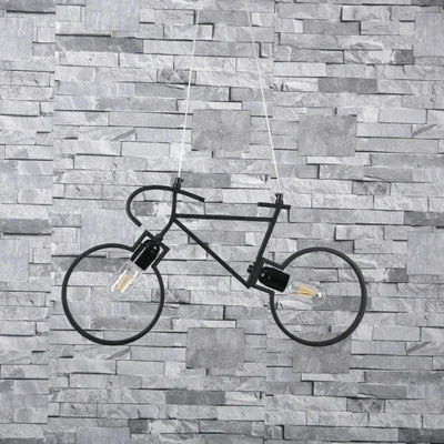 CycleLume – Sleek Bicycle-Inspired LED Pendant Light