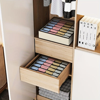 FoldBox - 2-Pack Collapsible Storage Bins with 24 Compartments