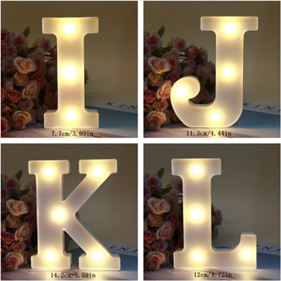 LetterGlow - Wireless LED Letter Lamp for Unique Style