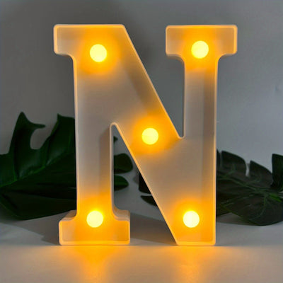 LetterGlow - Wireless LED Letter Lamp for Unique Style