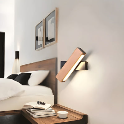 LumeOak - Elegant LED Wood Wall Light