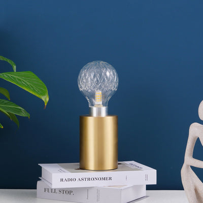 LuxeSphere - Table Lamp with Lustrous Crystal Ball and Soft Lighting