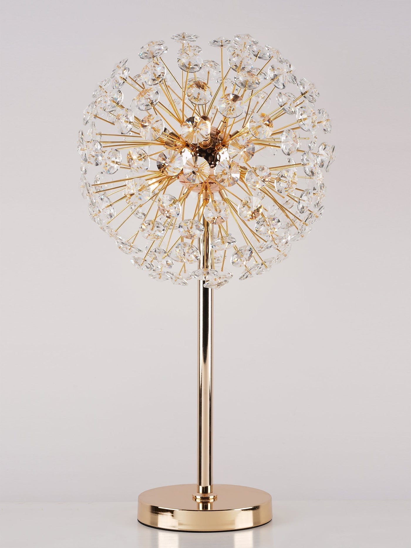 BloomSphere – Elegant Dandelion Crystal Table Lamp