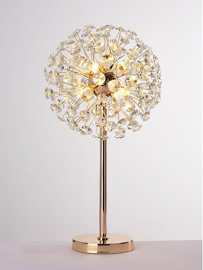 BloomSphere – Elegant Dandelion Crystal Table Lamp