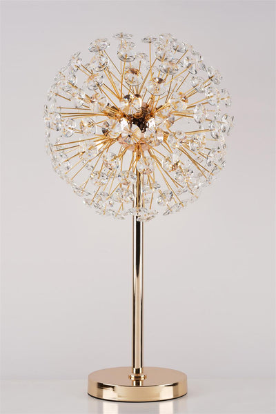 BloomSphere – Elegant Dandelion Crystal Table Lamp