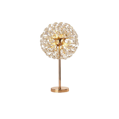 BloomSphere – Elegant Dandelion Crystal Table Lamp