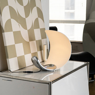 GraceGlow - Table Lamp with Elegant Swirls and Soft Glow