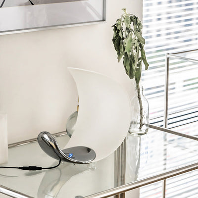 GraceGlow - Table Lamp with Elegant Swirls and Soft Glow