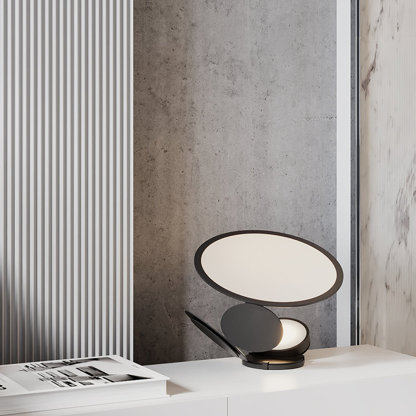 CarveGlow - Elegant Lamp with Subtle Carved Details and Soft Light