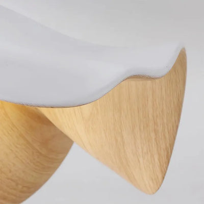 NordicPetal – Wooden Lotus Ceiling Fixture