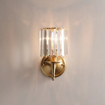 GlowVintage – Luxe Crystal Wall Lamp