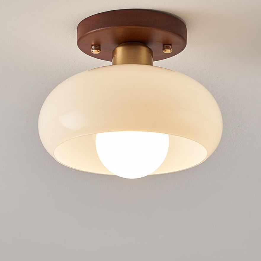 EraLume – Retro White Ceiling Light