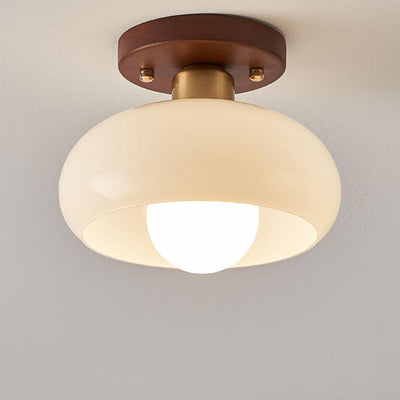 EraLume – Retro White Ceiling Light