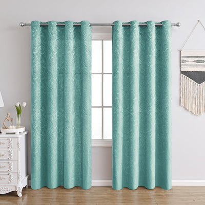 LuxeDrape – Textured Blackout Curtains for Modern Living