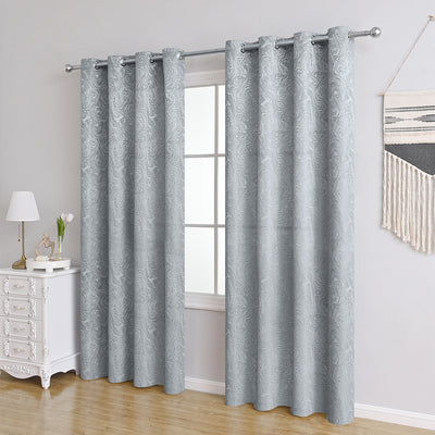 LuxeDrape – Textured Blackout Curtains for Modern Living