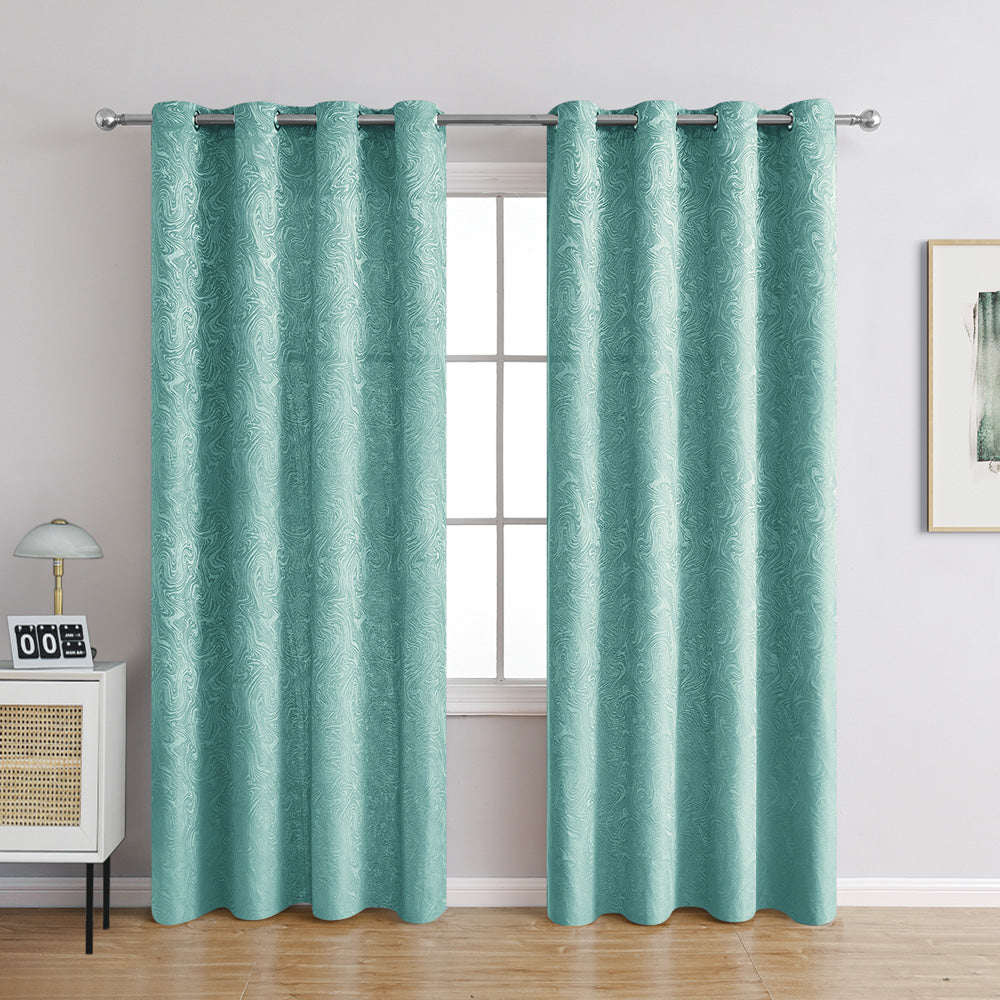 LuxeDrape – Textured Blackout Curtains for Modern Living