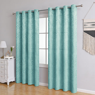 LuxeDrape – Textured Blackout Curtains for Modern Living