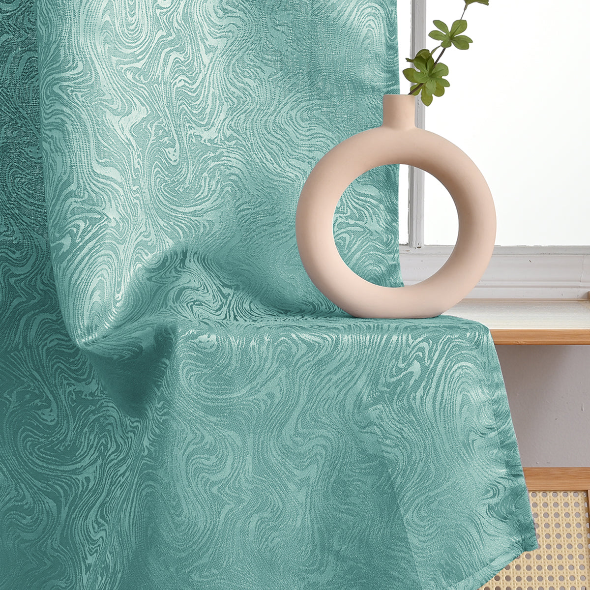 LuxeDrape – Textured Blackout Curtains for Modern Living