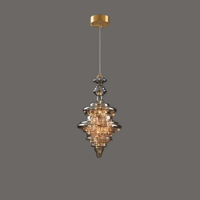 NebulaGlow - Grey Hanging Lamp