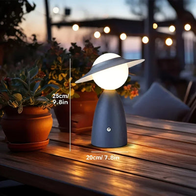 AuraLite - Wireless Rechargeable Touch Lamp